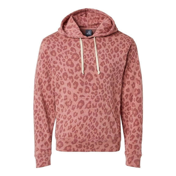J. America Triblend Fleece Hooded Sweatshirt