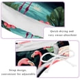 thumbnail image 3 of Flamingo Tropical Rainforest Swimsuit Women Bikinis: Detachable Sponge Adjustable Strap Bikini Set Two-Pack Beach Pool Vacation., 3 of 6