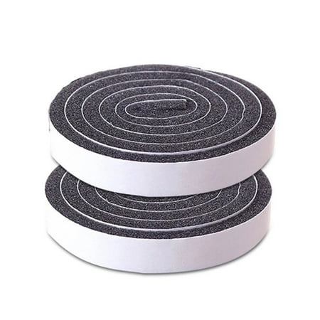 

2 Rolls Door Window Sealing Strips Sound-Proof Door Window Foam Insulation Tape