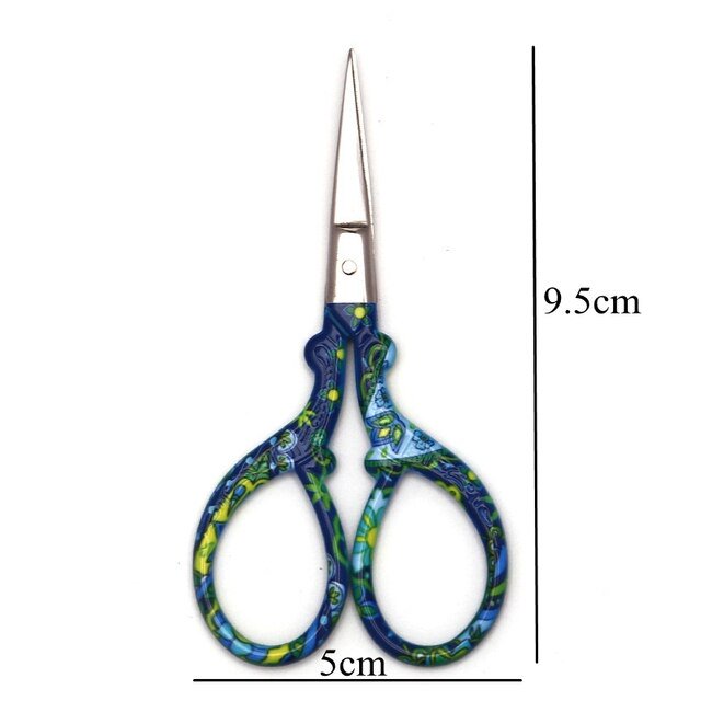 Vintage Embroidery Scissors Sewing Shears Fabric Cutter Retro Shear Needlework Scissors Pruning Tailor Scissor Stationery KnifeRussian Federation He Qiyong unisex