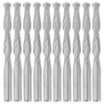 thumbnail image 2 of 2 Flute Spiral Cutter, Milling Cutter Tungsten Steel High Efficiency Breakage Resistance  For Industry Use, 2 of 8