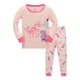 thumbnail image 1 of Pijamas de animales Grils para bebés, ropa de dormir de manga corta, 100% algodón, para niños de 3 a 8 años, 1 of 4