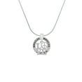 thumbnail image 2 of Delight Jewelry Love with Peace Sign Miracles Ring Charm Necklace, 18", 2 of 4