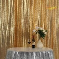 thumbnail image 1 of LQIAO Gold Sequin Backdrop Background 8FTx8FT,Sequin Curtain Backdrop Photo Booth Wedding Props Glitter Party, 1 of 5