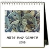 2018 Arts and Crafts Easel Calendar,  Contemporary Art by Found Image Press