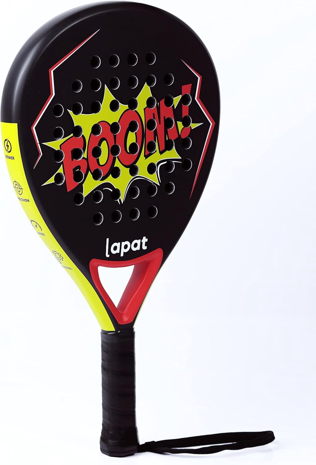 Padel Racket with Cover Bag - Carbon Surface with EVA Memory Foam- Paddle Tennis Racquets Lightweight -  Tennis