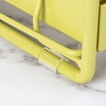 thumbnail image 6 of Under Sink Organizer, 2 Tier, Bathroom Standing Rack, Bath Collection Baskets with Non-slip, Multi-purpose Under Cabinet Storage Shelf, Yellow, 6 of 10