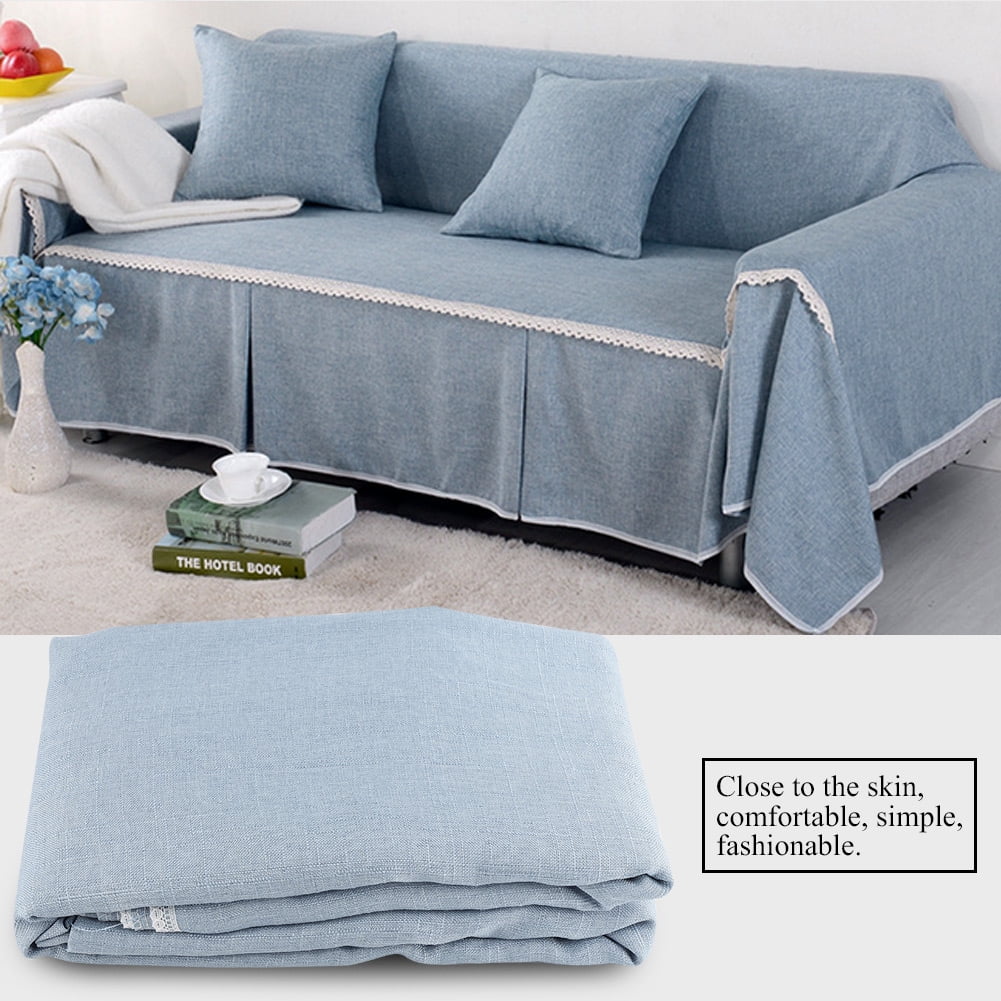 Walfront 1 2 3 4 Seat Anti Slip Sofa Cover For Leather Sofa Slip