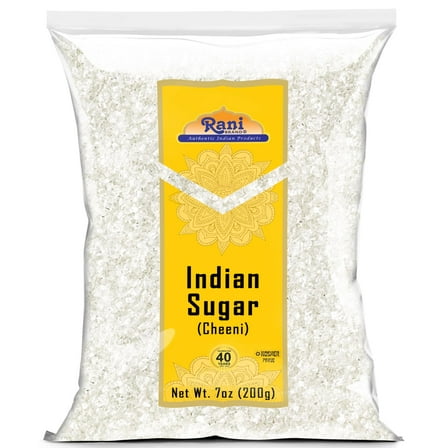 Rani Indian Sugar Khand (Khandsari) 7oz (200g) ~ All Natural | Gluten Friendly | Vegan | NON-GMO | Kosher | Indian Origin