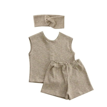 

Boys Pants Toddler Boy Outfits 4t Baby Girls Boys Summer Autumn Solid Cotton Sleeveless Short Pants Tshirt Shorts Headbands Set Outfits Clothes Tracksuit Girls 10 12