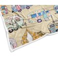 thumbnail image 4 of Camping Blanket, Camper Blanket, RV Camping Gifts, Soft Flannel Camping Essentials Decor Throw Blanket, Camping Accessories for Campers Must Haves Bed Sofa Couch Decor 50x60IN, 4 of 6