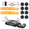 thumbnail image 3 of Bike Tire Repair Kit, 16 in 1 Bike Tire Repair Tools, Durable Practical Small for Bicycle Tyre Repair Bike Puncture Repair, 3 of 8