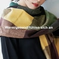 thumbnail image 3 of Fashion Long Shawl Big Grid Winter Warm Lattice Large Scarf, 3 of 5