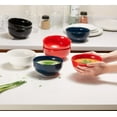 thumbnail image 3 of Kook Ceramic Cereal Bowls, Set of 6, 24 Oz, Black, 3 of 6