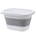 thumbnail image 1 of Panier à Linge, Panier à Linge Pliable en Plastique, Bac à Lavage Portable avec Poignée, Conteneur de Rangement Gain de Place, 1 of 4