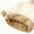 thumbnail image 5 of Comdrip High Neck Sweaters for Women, Womens Turtleneck Fuzzy Sweaters Fall Pullover Sweater Cable Knit Long Sleeve Sweater Tops Winter Sweaters Khaki XL, 5 of 5
