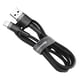 thumbnail image 2 of Cable USB a lightning 1.5A Baseus 2m Gris/Negro, 2 of 5