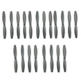 thumbnail image 1 of TISHITA 20 Pieces 65mm Propeller Prop Blade for Parrot Minidrones 3 Mambo Swing Gray, 1 of 7