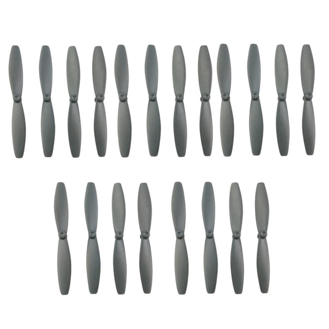 TISHITA 20 Pieces 65mm Propeller Prop Blade for Parrot Minidrones 3 Mambo Swing Gray