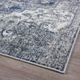 thumbnail image 7 of Luxe Weavers Hampstead Collection Denim Blue 5x7 Boho Area Rug, 7 of 7