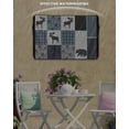 thumbnail image 2 of Vintage Animal Outdoor TV Cover 30 to 32 inch Classic Woods Bear Moose Plaid Waterproof Dustproof TV Covers for Outside with Zipper Remote Control Pocket Flat Screen Protectors, 2 of 7