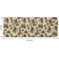 thumbnail image 7 of Beige Christmas Pine Cone Pattern Kitchen Rug Mat,Kitchen Runner Rugs Non Skid Washable,Decorative Kitchen Floor Mats for Kitchen,Sink,Laundry,17"x47.2", 7 of 7