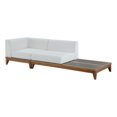 thumbnail image 2 of Meridian Furniture Rio Off White Water Resisting Fabric Modular Sofa, 2 of 14