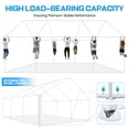 thumbnail image 6 of HOTEEL 20x20 Heavy Duty Party Tent, Commercial Outdoor Canopy Wedding Tents for Parties with 6 Sidewalls & Built-in Sandbags, Waterproof Outdoor Canopy Tents, White, 6 of 9