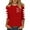 a03_Red, variant on Womens 3/4 Sleeve Blouses Valentine Love Pullover Trendy Gifts for Women,Cute Heart Print Plus Size Tops for Ladies Fashion