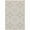 Gray And Ivory, variant on HomeRoots 2 x 4 ft. Gray Geometric Stain Resistant Indoor & Outdoor Rectangle Area Rug - Gray and Ivory - 2 x 4 ft.