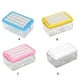 thumbnail image 5 of Soporte de jabón portátil Wosthever jabonera de baño azul, 5 of 6