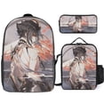 thumbnail image 1 of GENSHIN IMPACT Backpack Learning Astronaut Bookbag with Space Lunch System, 1 of 5