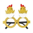 thumbnail image 1 of Less Than 5 Event & Party Easter Party Decorations Rabbit Decorations Children's Holiday Party Holiday Party Dress Up Photo Props Cartoon Egg Rabbit Glasses, 1 of 9