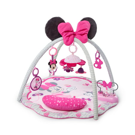Disney Baby Minnie Mouse Activity Gym and Play Mat - Garden