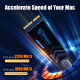 thumbnail image 2 of SSD Bitsjour NVMe PCIe de 2 TB para MacBook Air Pro Retina, 2 of 7