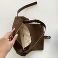 thumbnail image 4 of Bolso Hobo Elegante para Mujer Al Aire Libre Color Sólido Gran Capacidad (), 4 of 6