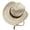 Cream-os, variant on Classical Woven Sun Hat With Drawstring Design Unisex Wide Brims Straw Hat For Beach Hiking Gardening Outdoor Activity