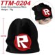 thumbnail image 3 of Roblox-gorro de punto para hombre y mujer, gorro de felpa, Pullover versátil, juego de Anime periférico, regalo de cumpleaños y Navidad, Otoño e Invierno, 3 of 4