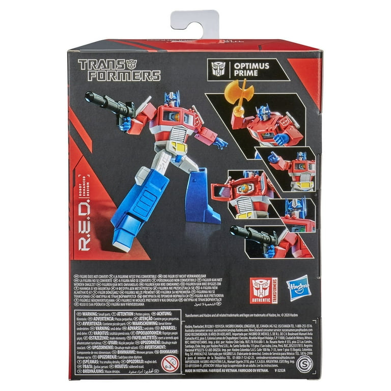 Transformers: R.E.D. Prime Arcee Kids Toy Action Figure for Boys and Girls  (1”)