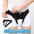 thumbnail image 4 of Armadura de cinturón para hernia para hernia inguinal o deportiva simple/doble, soporte para hernia para hombres y mujeres, 4 of 4
