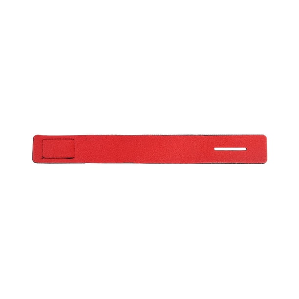 Greeniant Cinturón de caña de pescar, correa de amarre de poste ajustable, cierre práctico elástico para exteriores, herramientas de viaje para Pescar Rojo Greeniant OD028859-01