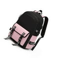 thumbnail image 2 of Minnieouse escolar con USB, bolsa de almacenamiento para tableta de trabajo universitario, viaje, Camping, botella de agua informal, Mochilas Rosado, 2 of 6