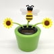 thumbnail image 4 of 3x Accionado Solar Flap Niños Juguete Decoración para hogar roja Sunnimix Columpio insecto figura muñeca juguete, 4 of 8