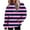 Pink, variant on Bovemsi Sweatshirt for Women Oversized Striped Plus Size Sweatshirts Long Sleeve Sweaters Pullover Fall Clothes With Pocket Comfort Hoodie