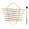 thumbnail image 2 of Instrumentos musicales de baño con carillón de flujo de meditación con mazo tubular 5 tonos, 2 of 9