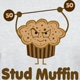 thumbnail image 3 of CafePress - Stud Muffin Light T Shirt - Men's Classic Graphic T-Shirt, 3 of 4