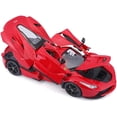 thumbnail image 2 of Ferrari LaFerrari F70 Red with Black Wheels 1/18 Diecast Model Car by Bburago, 2 of 4