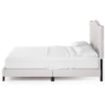thumbnail image 5 of Modern Motifs Linen Upholstery And Cushioned Button Tufted Bed Frame, Simple Stylish Design, Functional And Suitable For Most Bedroom, 5 of 6