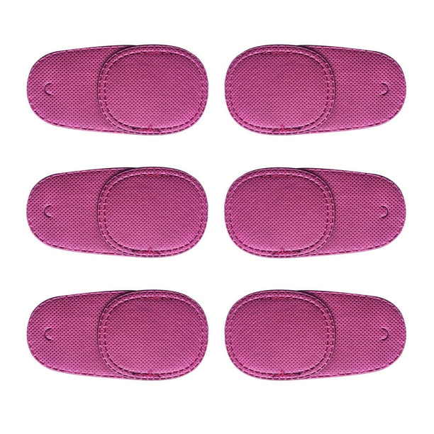 6 parches oculares para ambliopía, productos para el cuidado de los ojos, estrabismo ocular para niñas y niños. Rosa