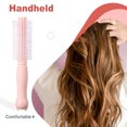 thumbnail image 4 of Minnieouse Cojín cepillo para el cabello de mano antiestático húmedo seco cómodo peine de masaje masajeador de peluquero para el hogar Cuidado del cabello, 4 of 6